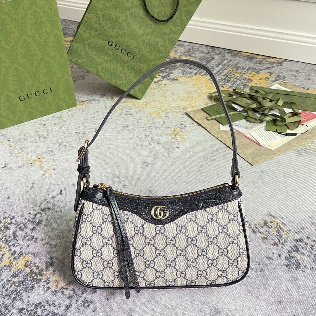 TOP GUCCI G*G Small Ophidia 25×15X6.5CM - 3 Colors&GHW Gucci