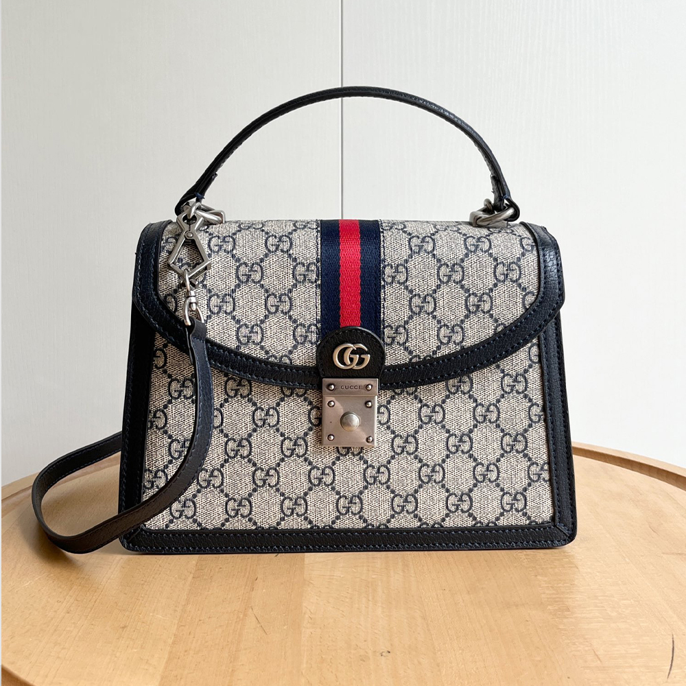 GUCCI  Ophidia Small Top Handle Bag(Replica)
