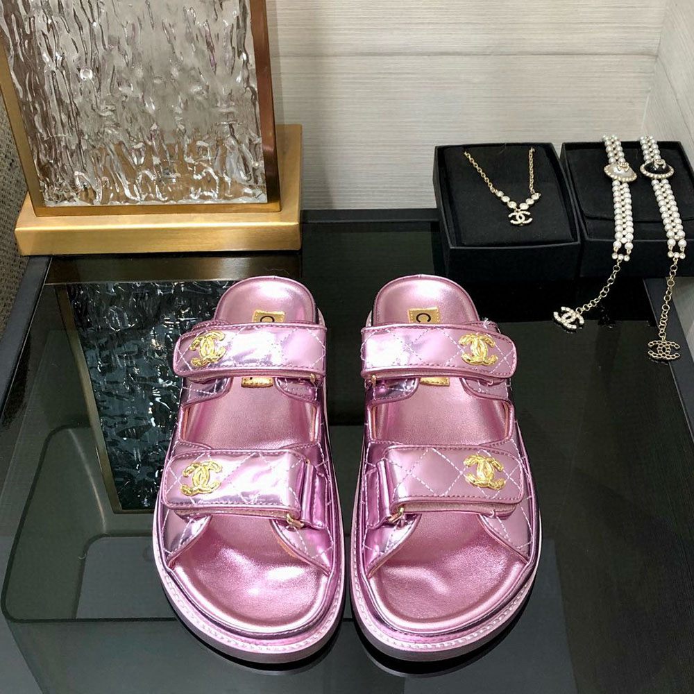 Chanel Fashionable Half Slippers Sandals Slide（Replica）