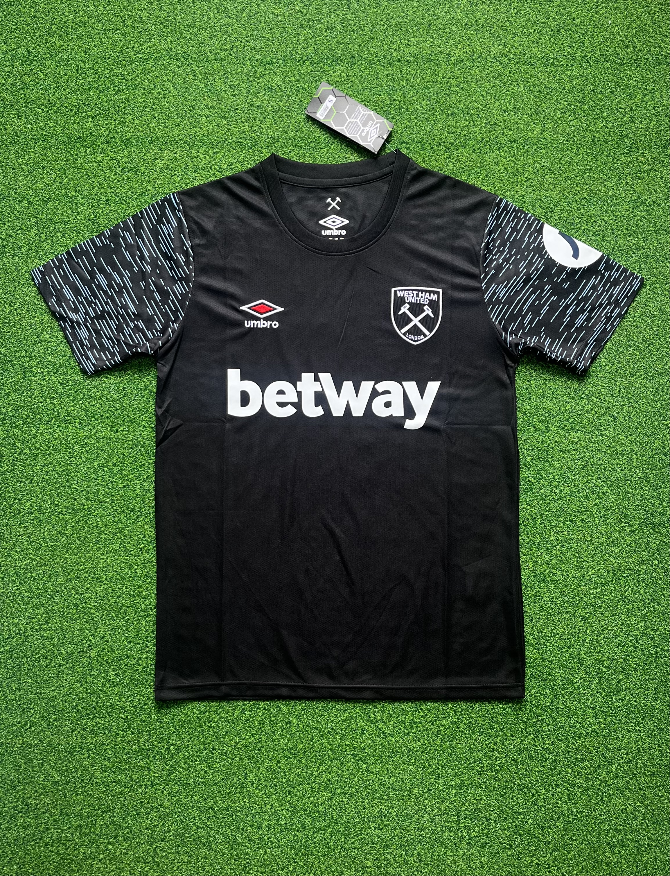 2425 West Ham Third Away jersey..Player embroidery version