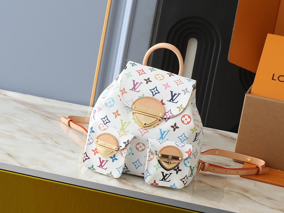 TOP Louis Vuitton LV Venice Backpack 24.0 x 26.0 x 7.0 cm  - White