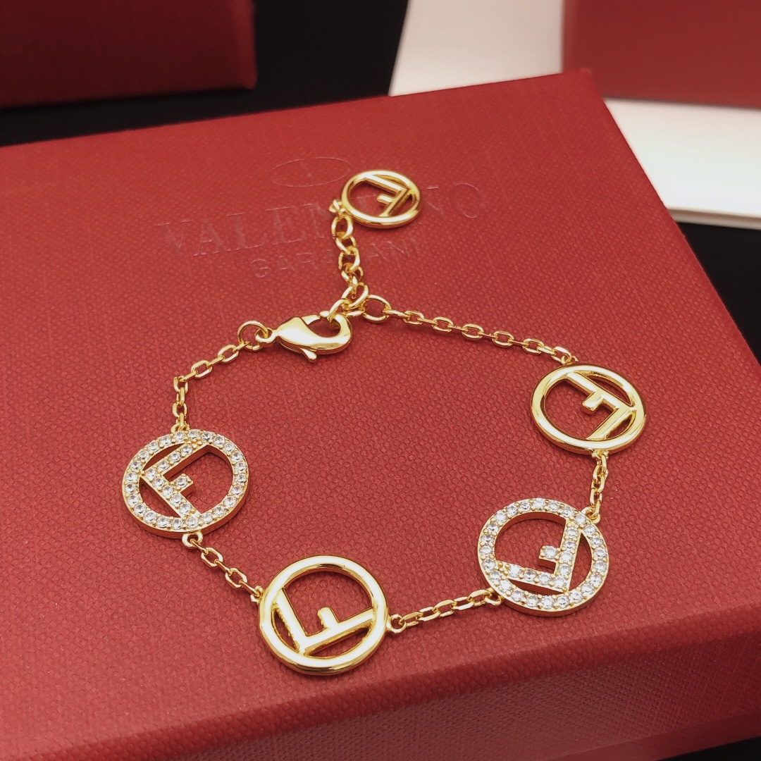 TOP FENDI Bracelets - Gold