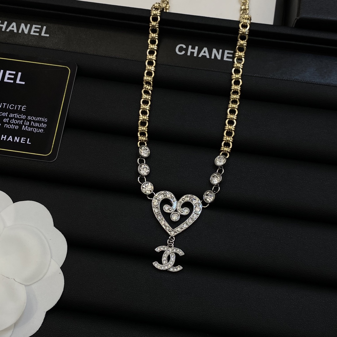 TOP CHANEL Necklace - Silver&Gold