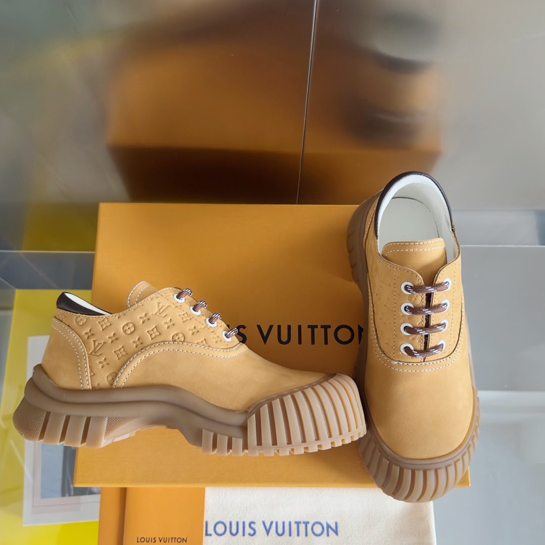 TOP Louis Vuitton LV Ruby Derby Shoes - 5 Color