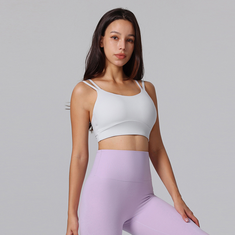 Adjustable Strap High-Stretch Lightweight Sports Bra