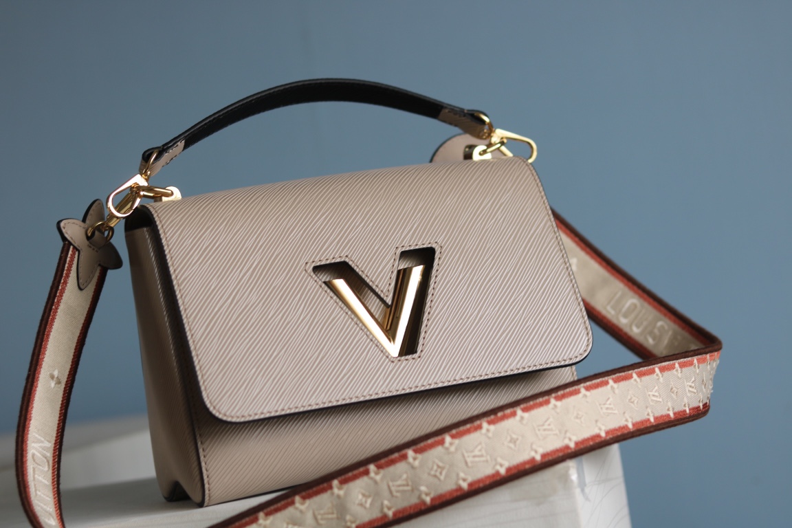 TOP Louis Vuitton LV  Twist MM Bag 23 x 17 x 9.5 cm - 3 Colors