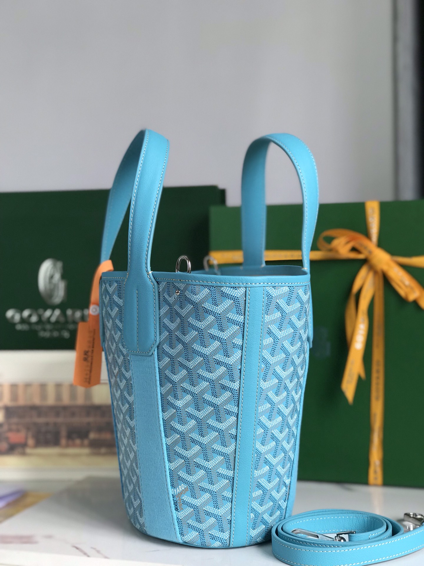TOP Goyard Beach Bag - Blue