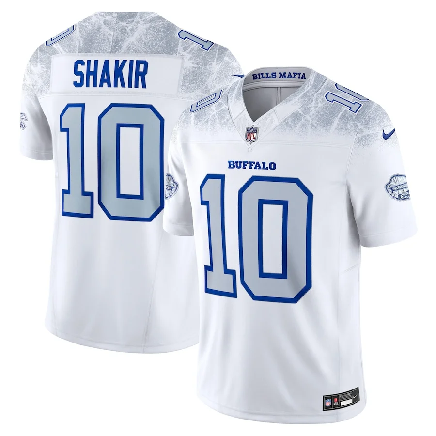 Khalil Shakir Buffalo Bills 2025 Rivalries Collection Limited Jersey - White