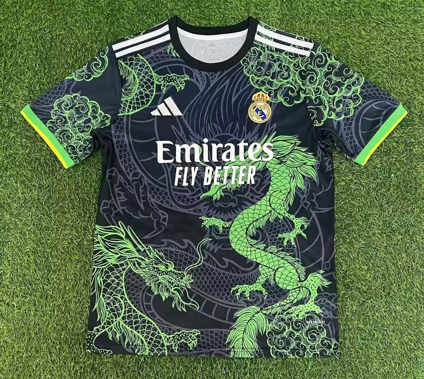 2025/2026 Real Madrid Special Edition Green Football Shirt1:1 Thai Quality