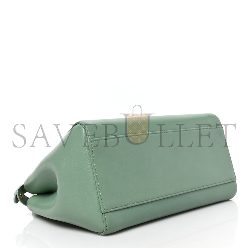 FENDI FF NAPPA MINI PEEKABOO ICONIC SATCHEL  (23*18*11cm)
