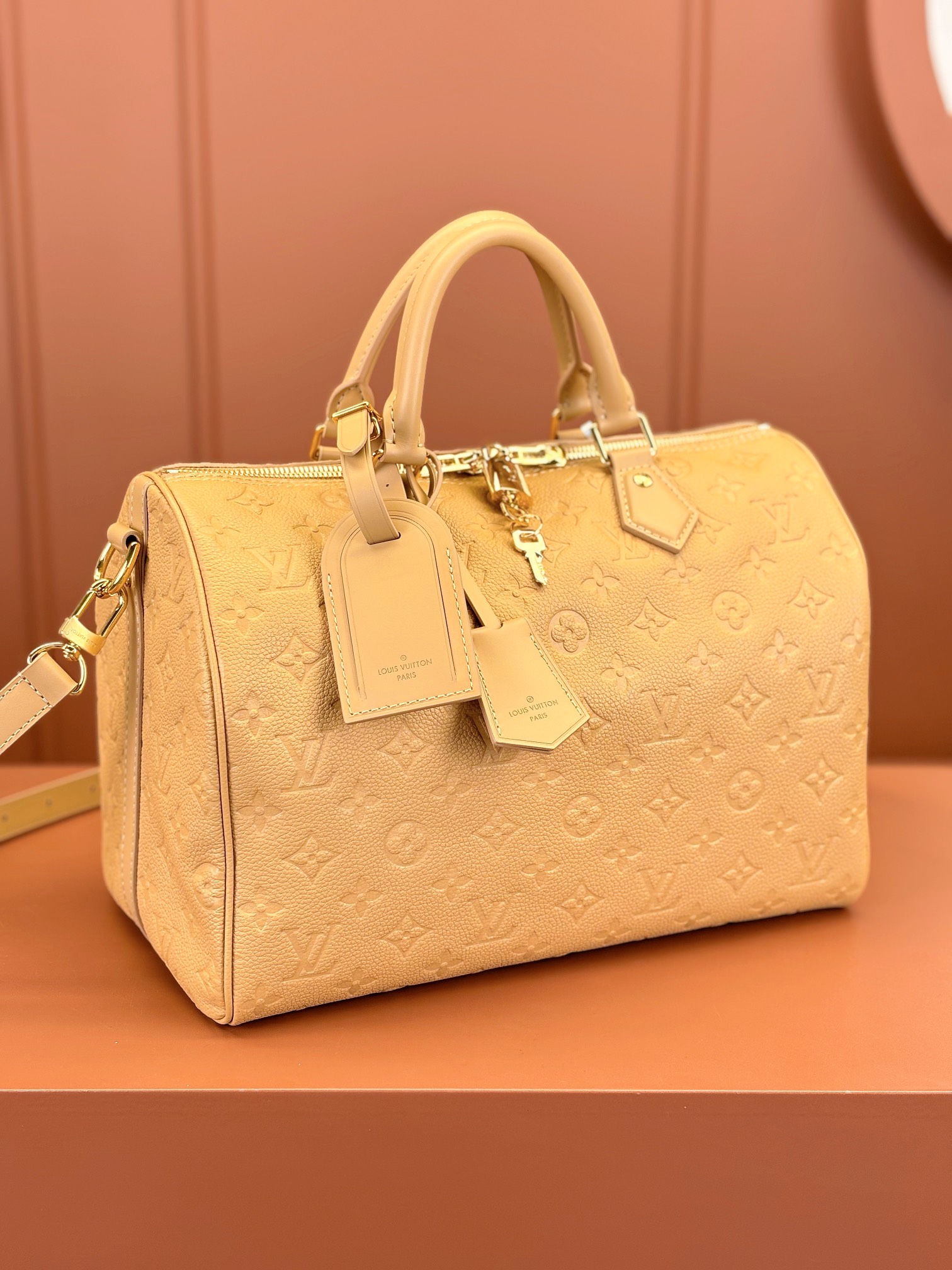TOP Louis Vuitton LV Speedy SPEEDY SOFT 30 Bags 30x21x17cm - Yellow