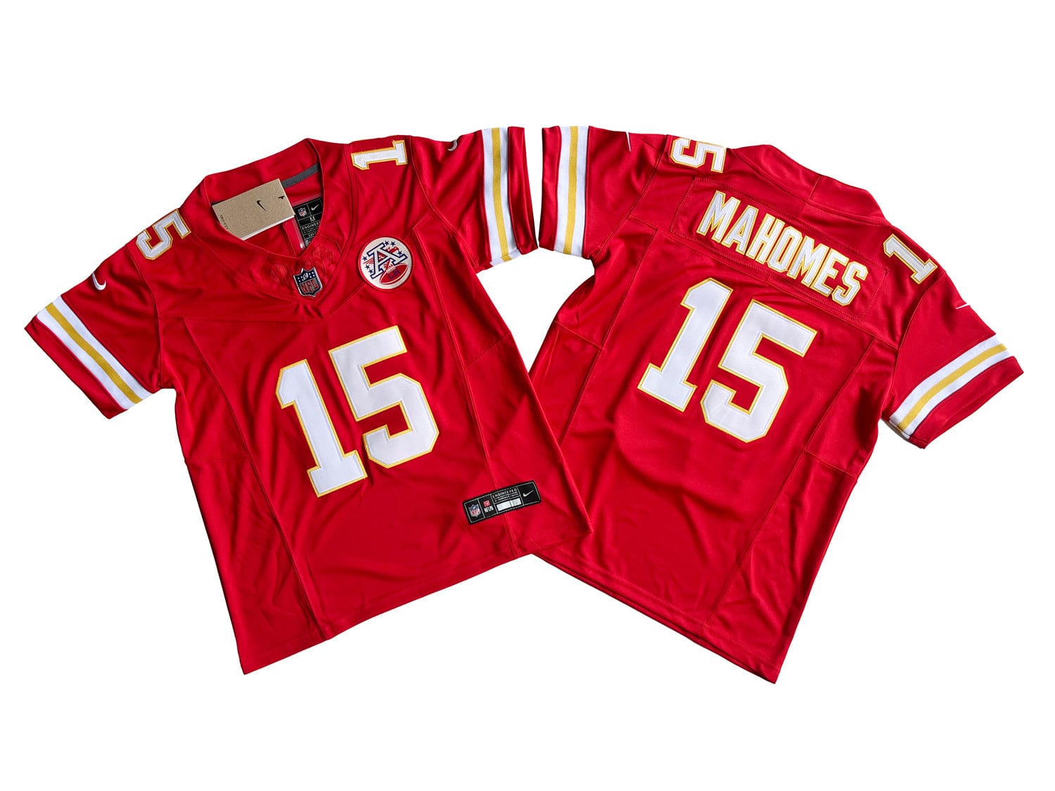 Kansas City 15# Patrick Mahomes Youth  Vapor F.U.S.E. Limited Jersey