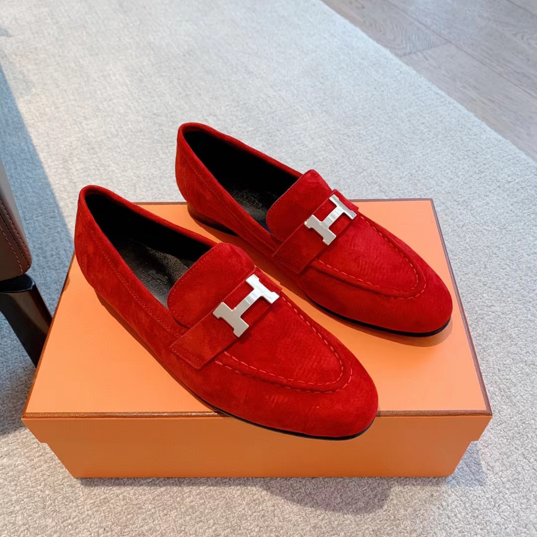 TOP HERMES Mixed Flats - 10 Colors