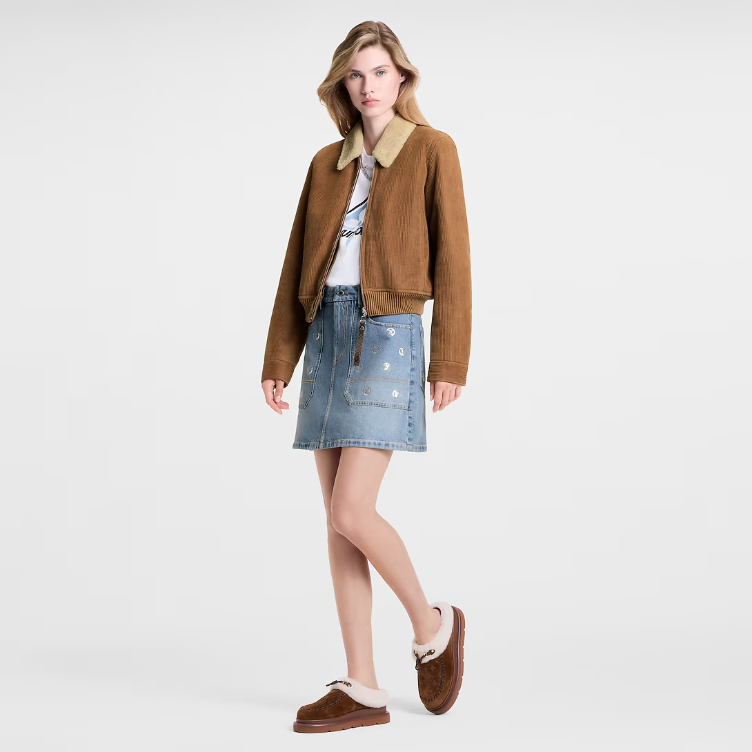 Louis Vuitton Cortina Closed Mule (Replica)