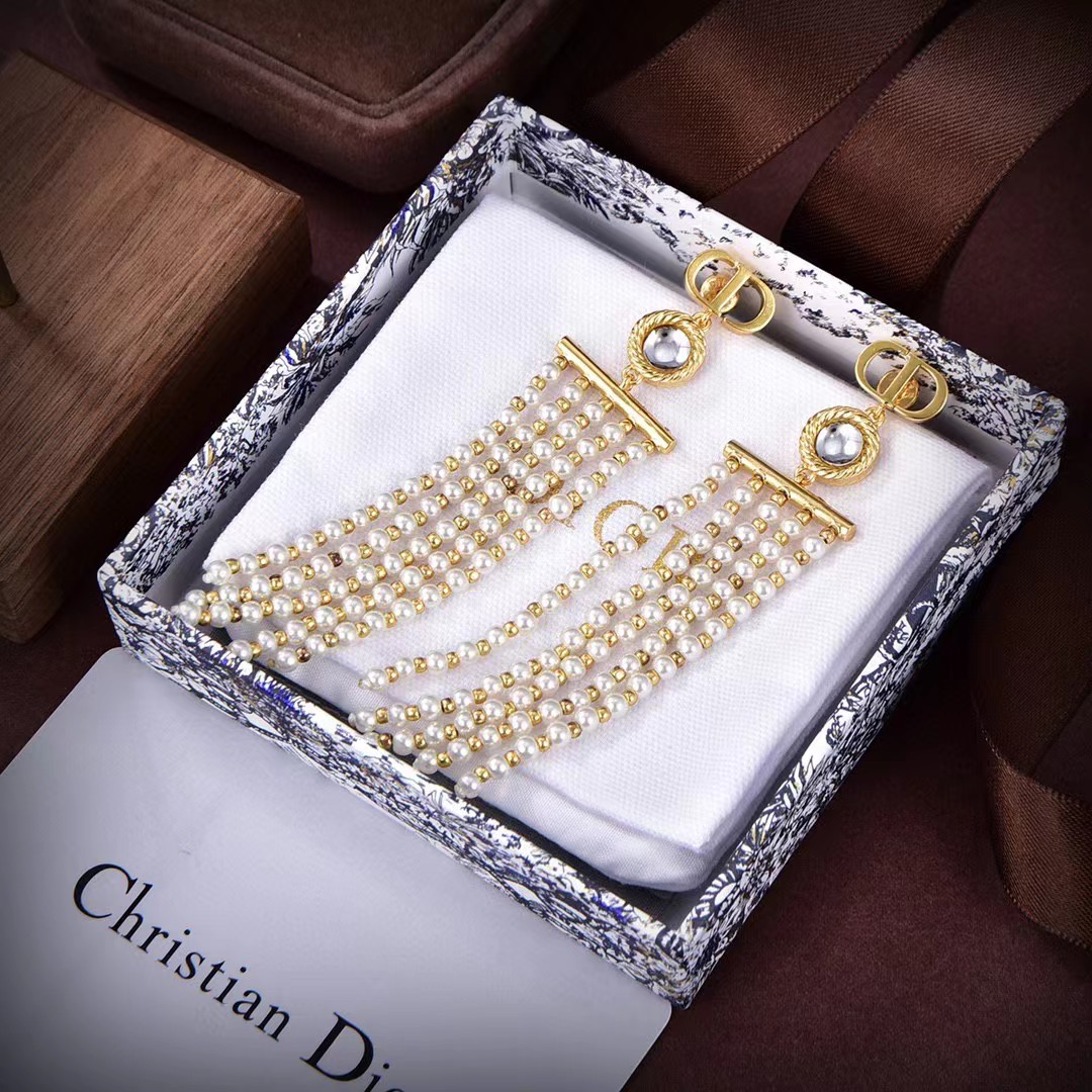 TOP Christian Dior Earrings - Gold