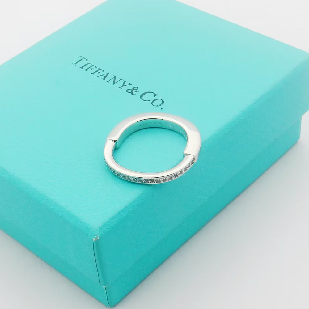 TOP Tiffany and Co. Lock Ring-3 Colors