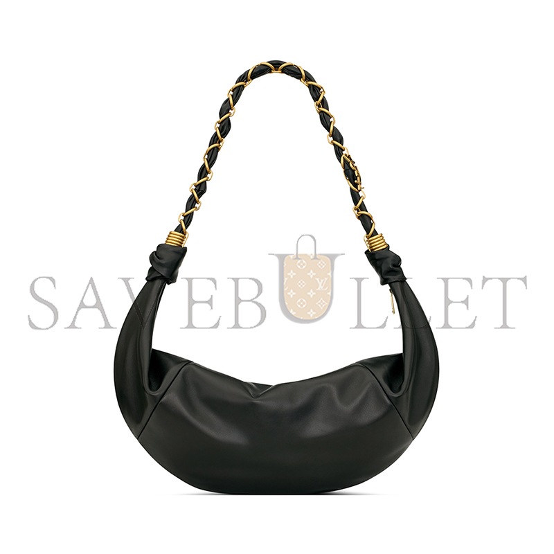 YSL AMALIA HOBO IN LAMBSKIN 862210 (28*23*4cm)