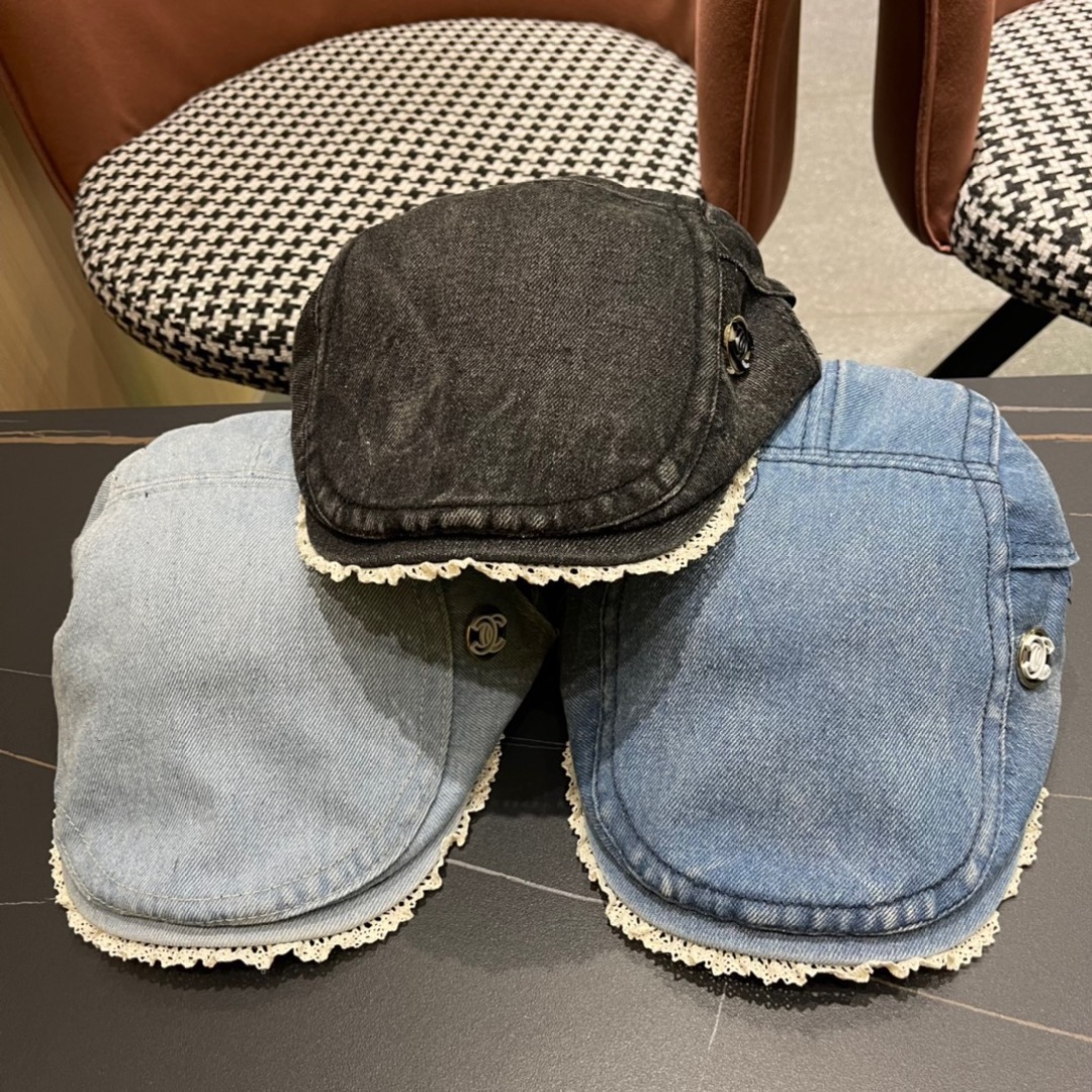 TOP CHANEL Beret - 3 Colors