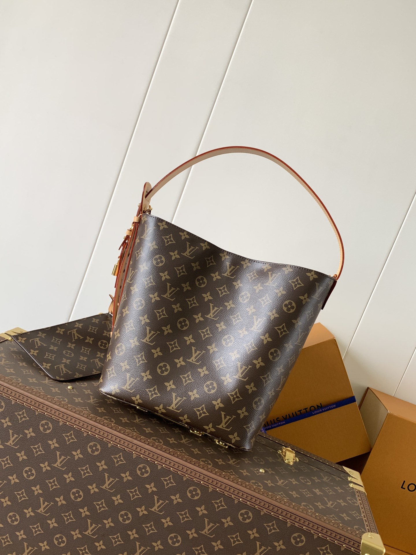 TOP Louis Vuitton LV ALL IN Bag 31x18x26cm - Monogram