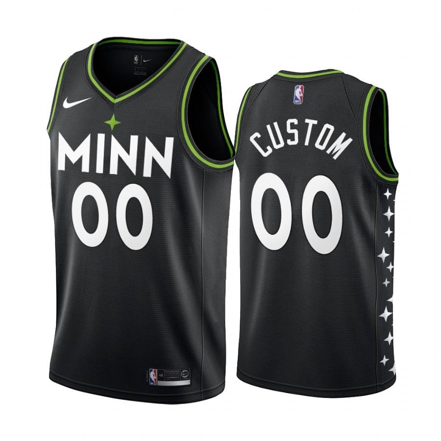 Custom Minnesota Timberwolves City Edition Jersey