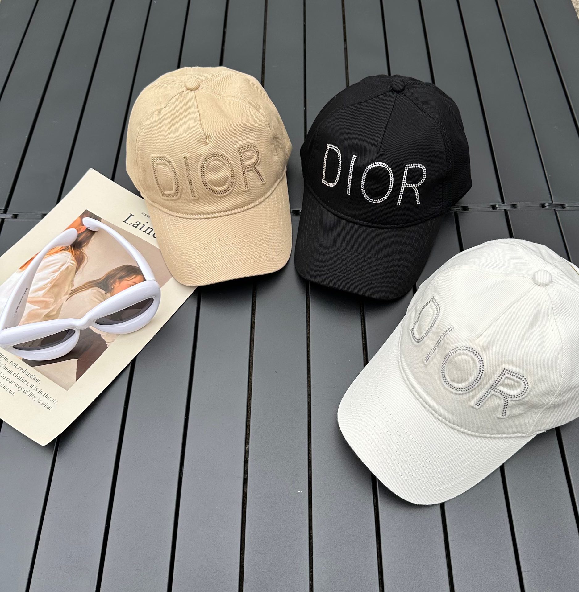 TOP Christian Dior New Baseball Hat - 3 Colour -