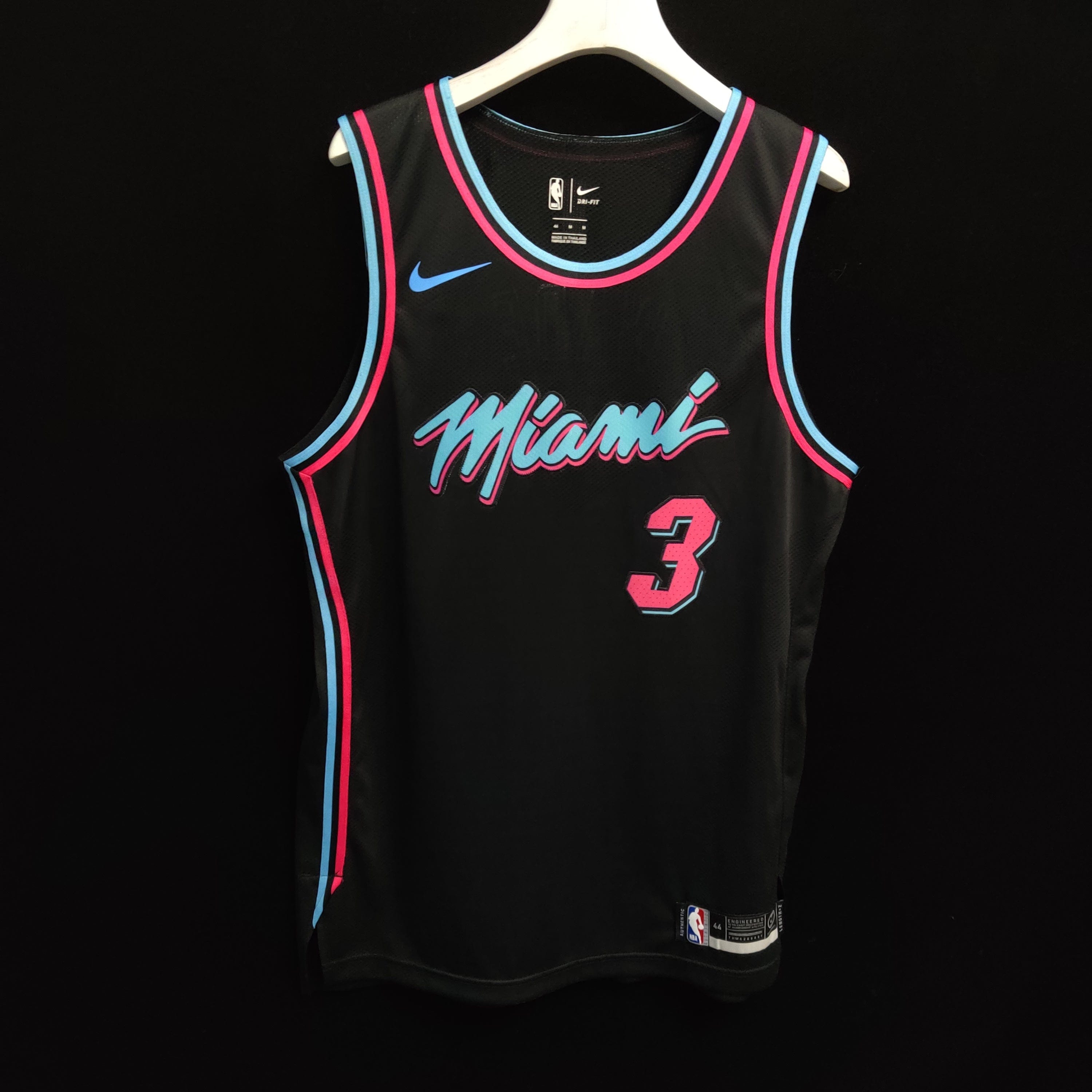 Custom Miami Heat City Edition Authentic Jersey