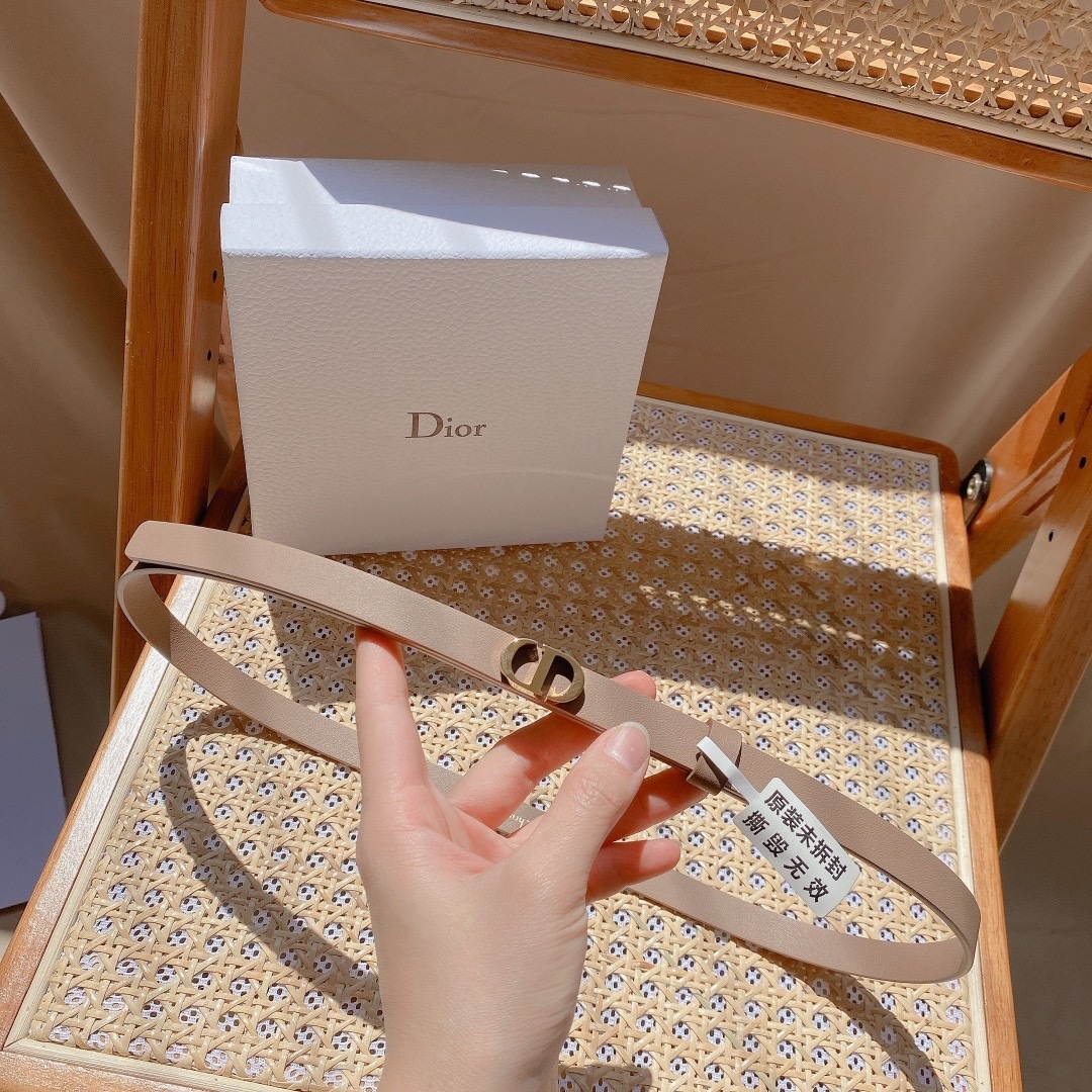 TOP Christian Dior New Belt - 1.5cm