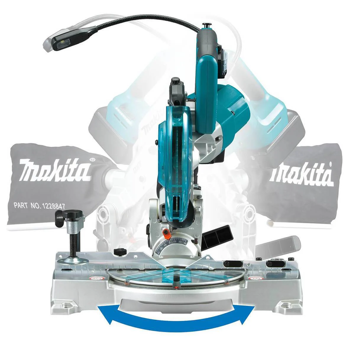 XSL05Z 18-Volt LXT Dual-Bevel Compound Miter Saw w/ Laser - Bare Tool