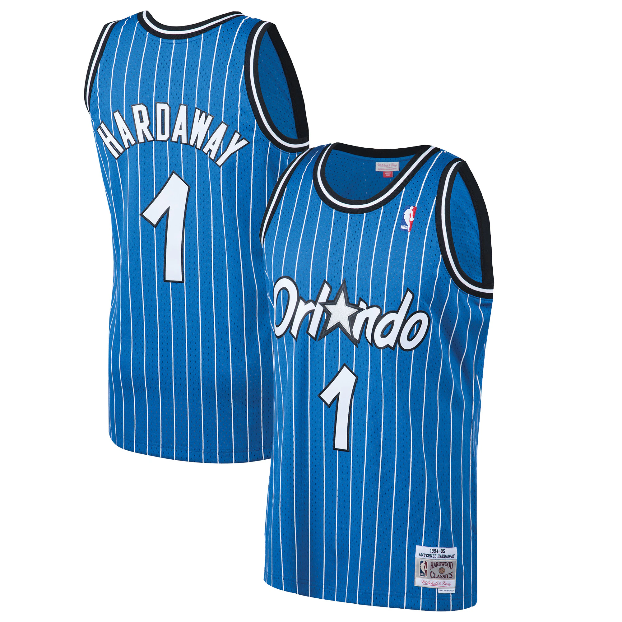 Penny Hardaway Orlando Magic 1994-95 Jersey – Blue
