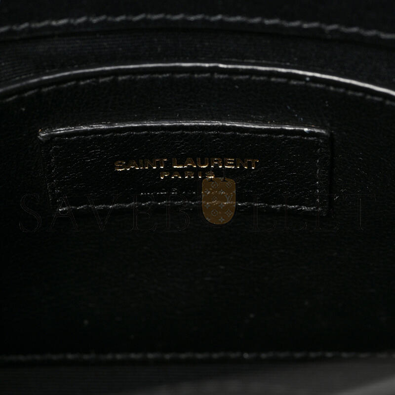 YSL MANHATTAN NANO TOTE BLACK IN SMOOTH LEATHER 5937411344052 (21*16*9cm)