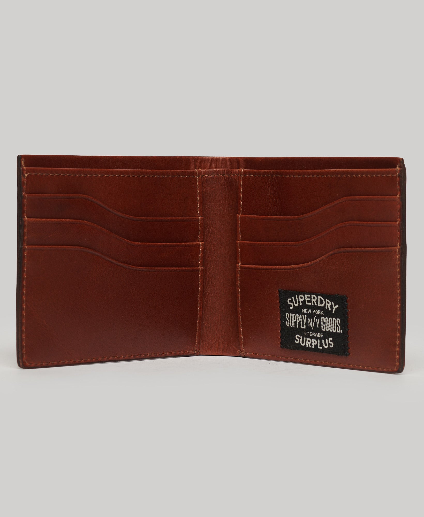 Leather Wallet In Box | Cognac Brown