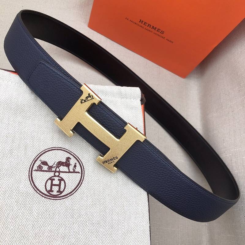 Hermès H Belt Buckle & Reversible Black For Women, Women Belt 380MM