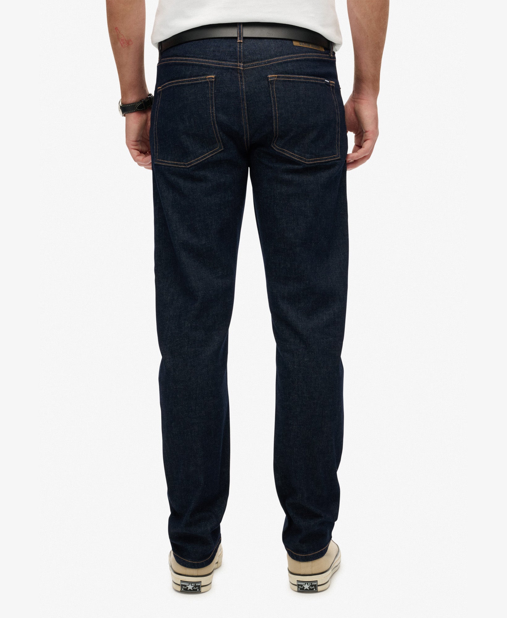 Vintage Slim Straight Jeans | Rinse Blue 32