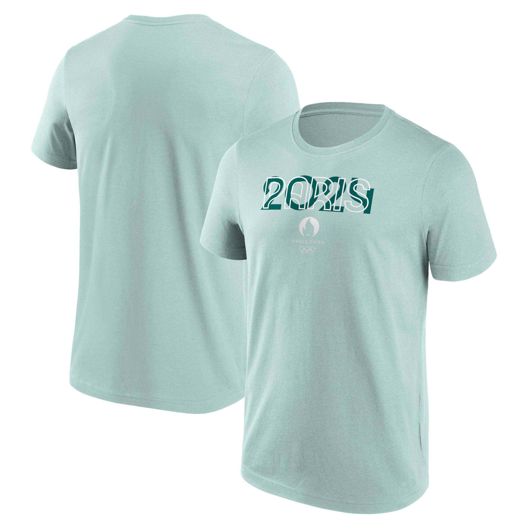 Men's Fanatics Mint Paris 2024 Summer Olympics Euphoric Primary T-Shirt
