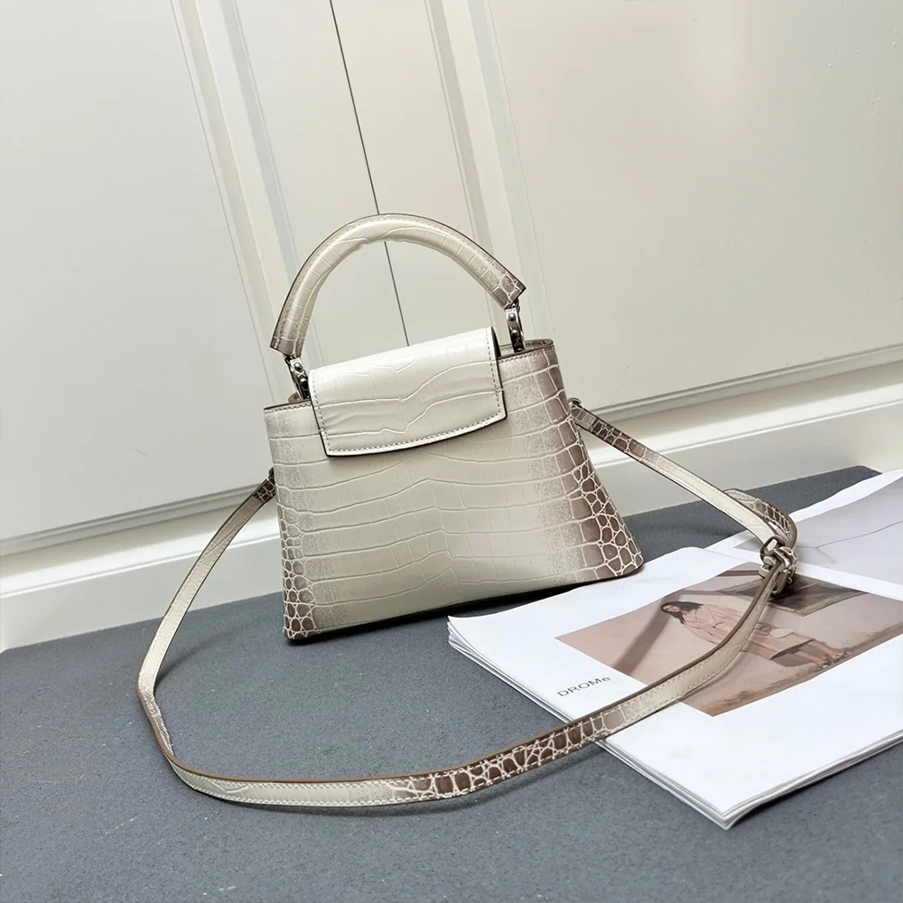 Louis Vuitton LV N98177 Matte White Himalayan Gold Buckle  (Replica)