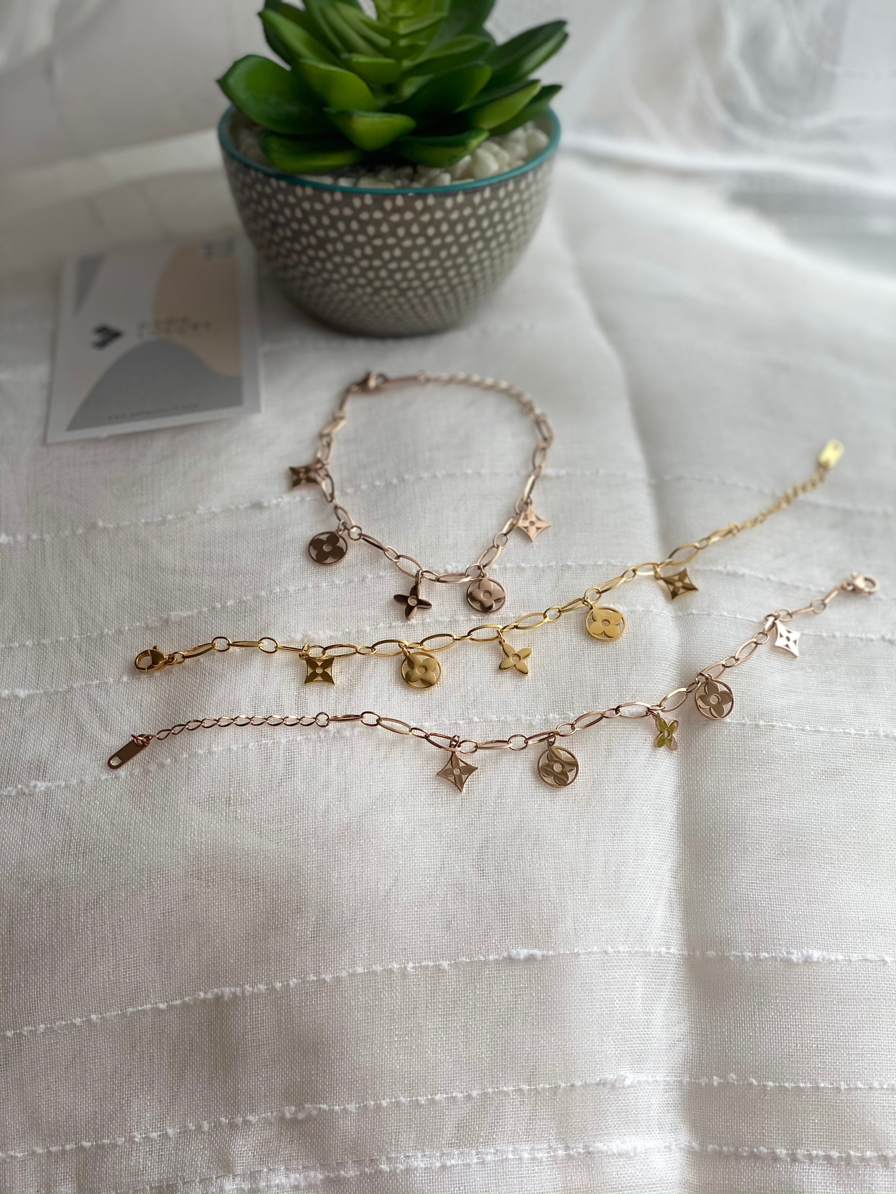 TOP Louis Vuitton LV Elegant Chain Bracelet
