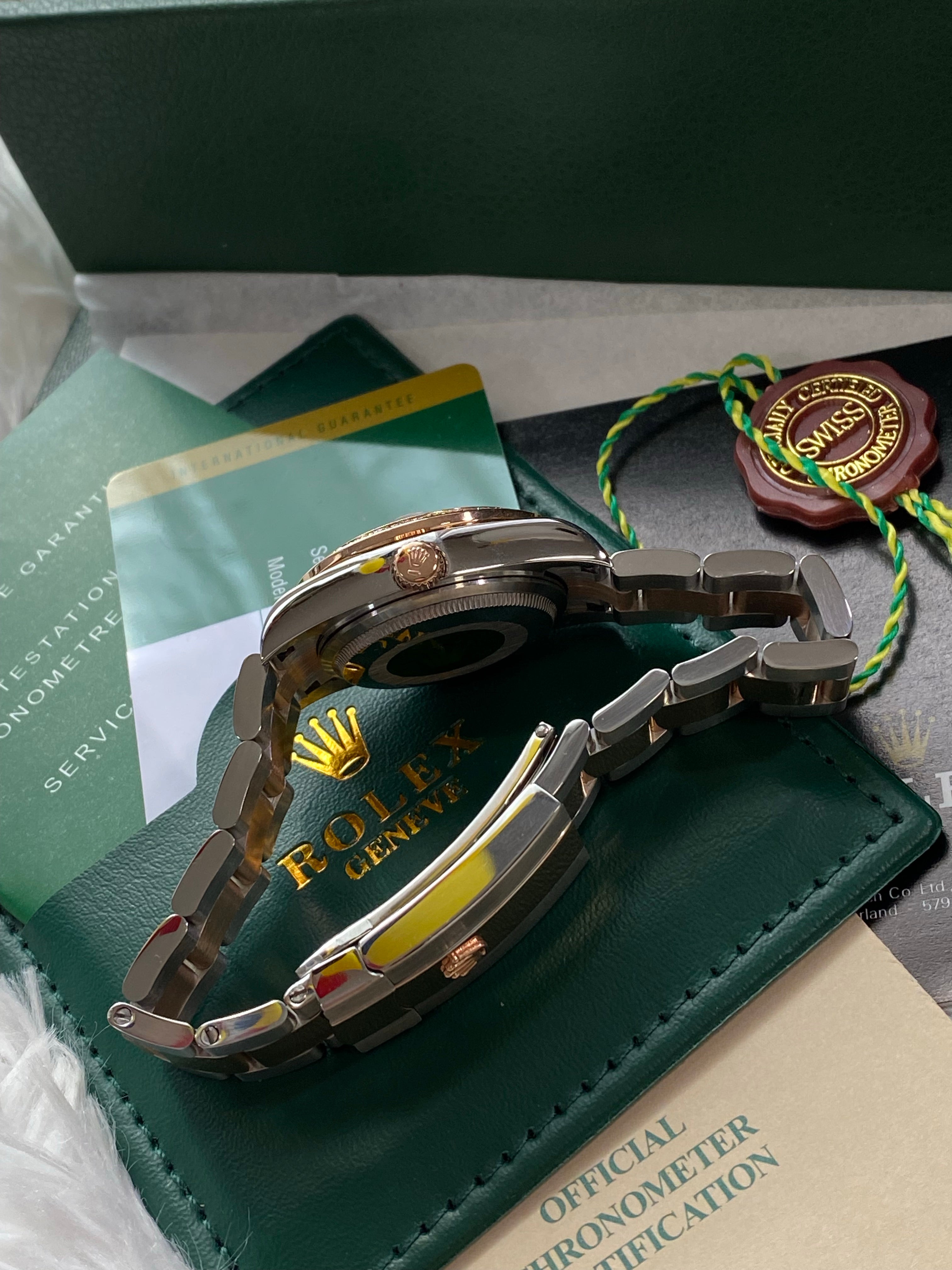 TOP ROLEX Roman With Stones - 34mm