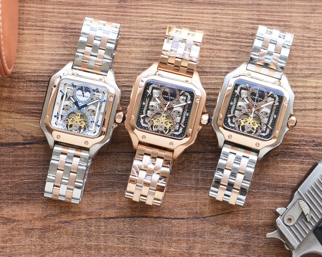 TOP Cartier Exclusive First Release Fine Men's  Watch - 3 Colors