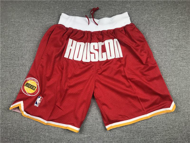 Houston Rockets Throwback Shorts