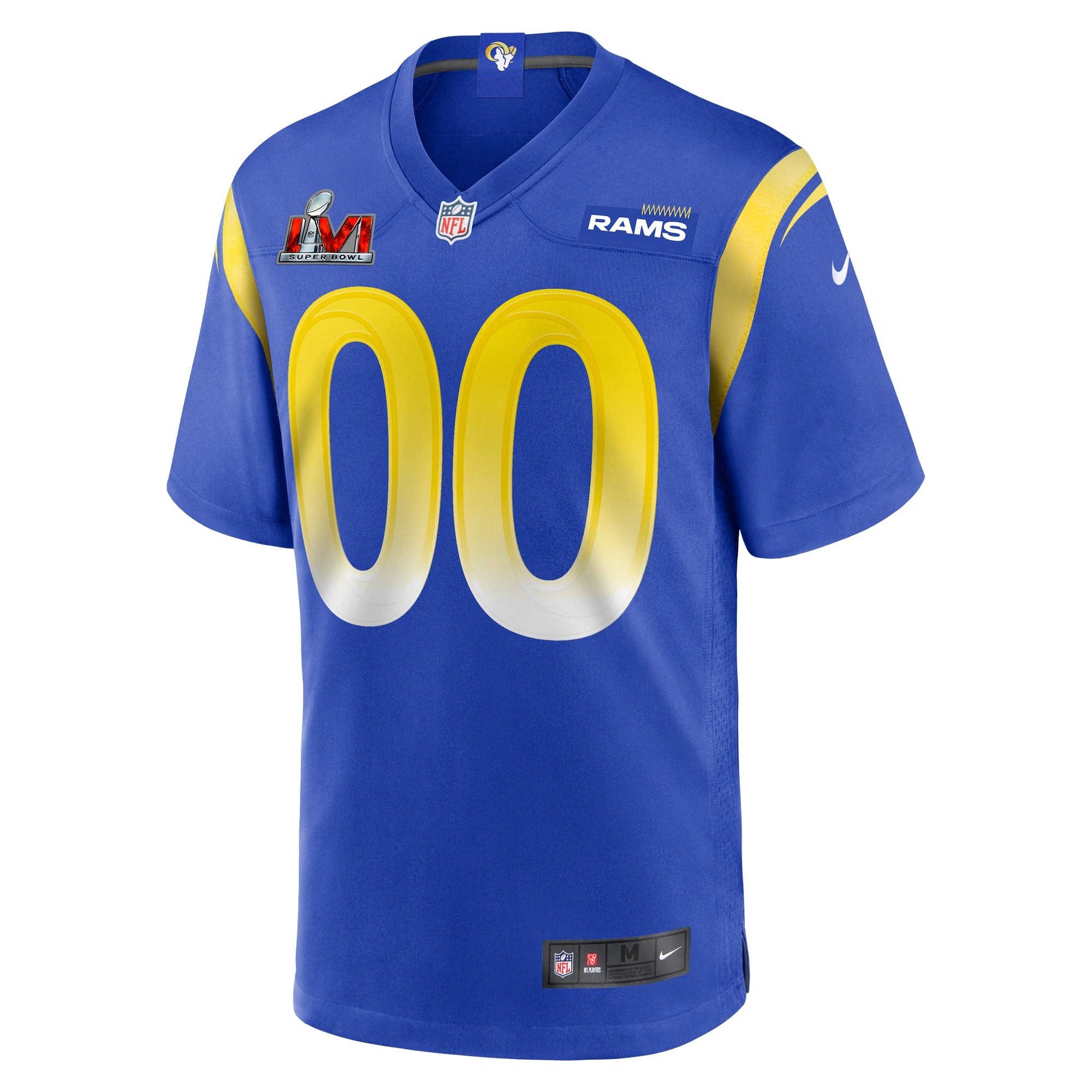 Los Angeles Rams  Super Bowl LVI Game Custom Jersey - Royal
