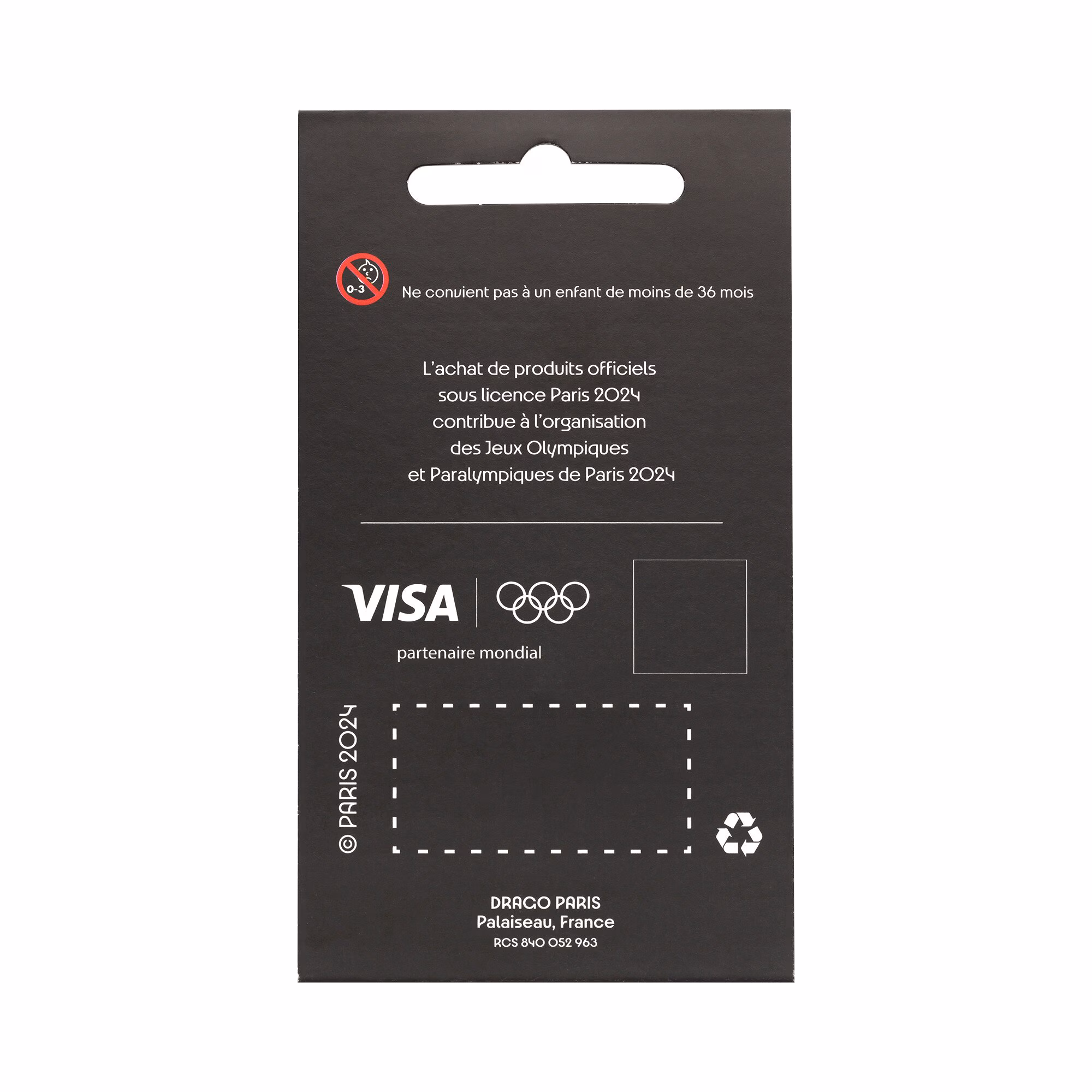 Paris 2024 Olympics 2024 Pin Badge