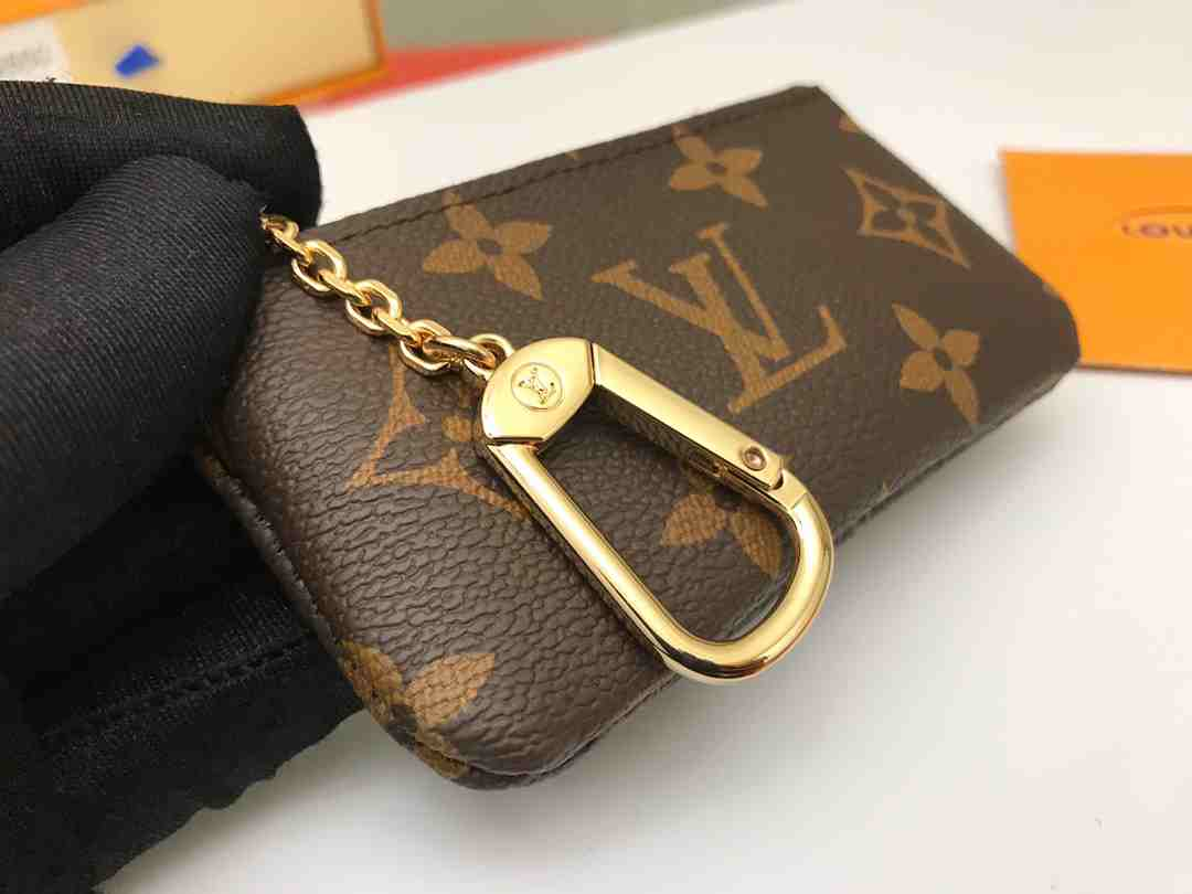 TOP Louis Vuitton LV Key Wallet - Monogram