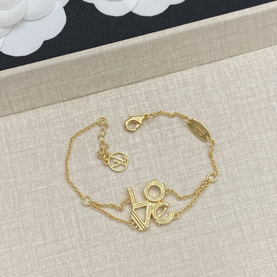 TOP Louis Vuitton LV Bracelet  - 3 Colour