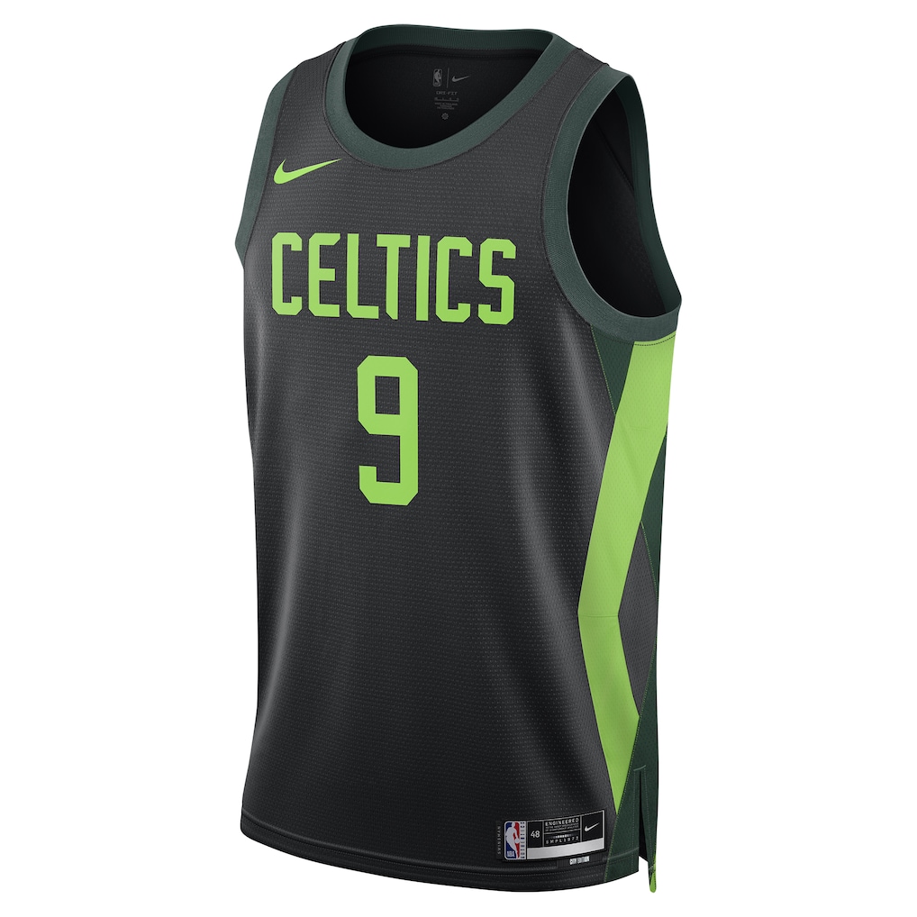 Unisex Boston Celtics Derrick White Black 2024/25 Swingman  Jersey - City Edition