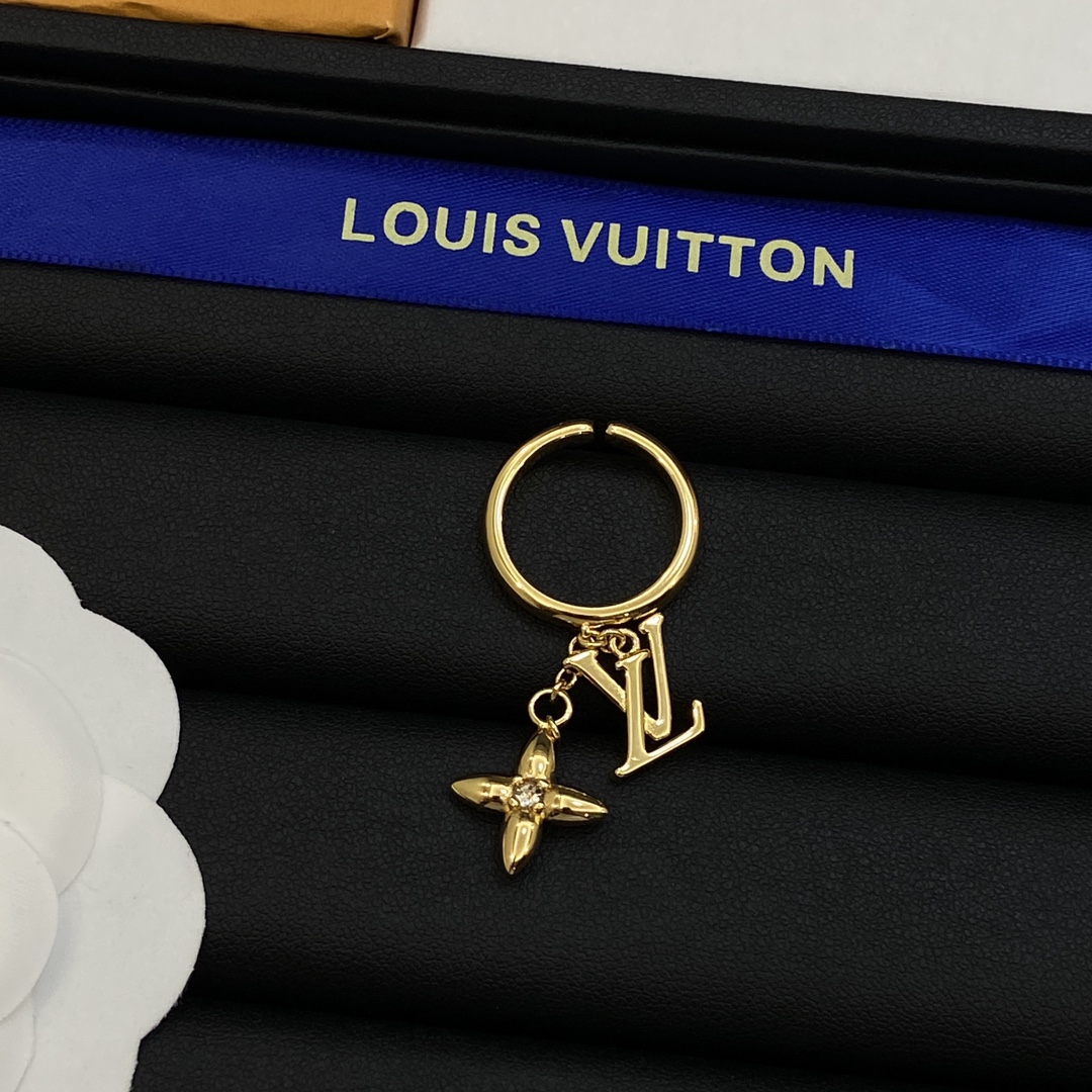 TOP Louis Vuitton LV Ring - 3 Color