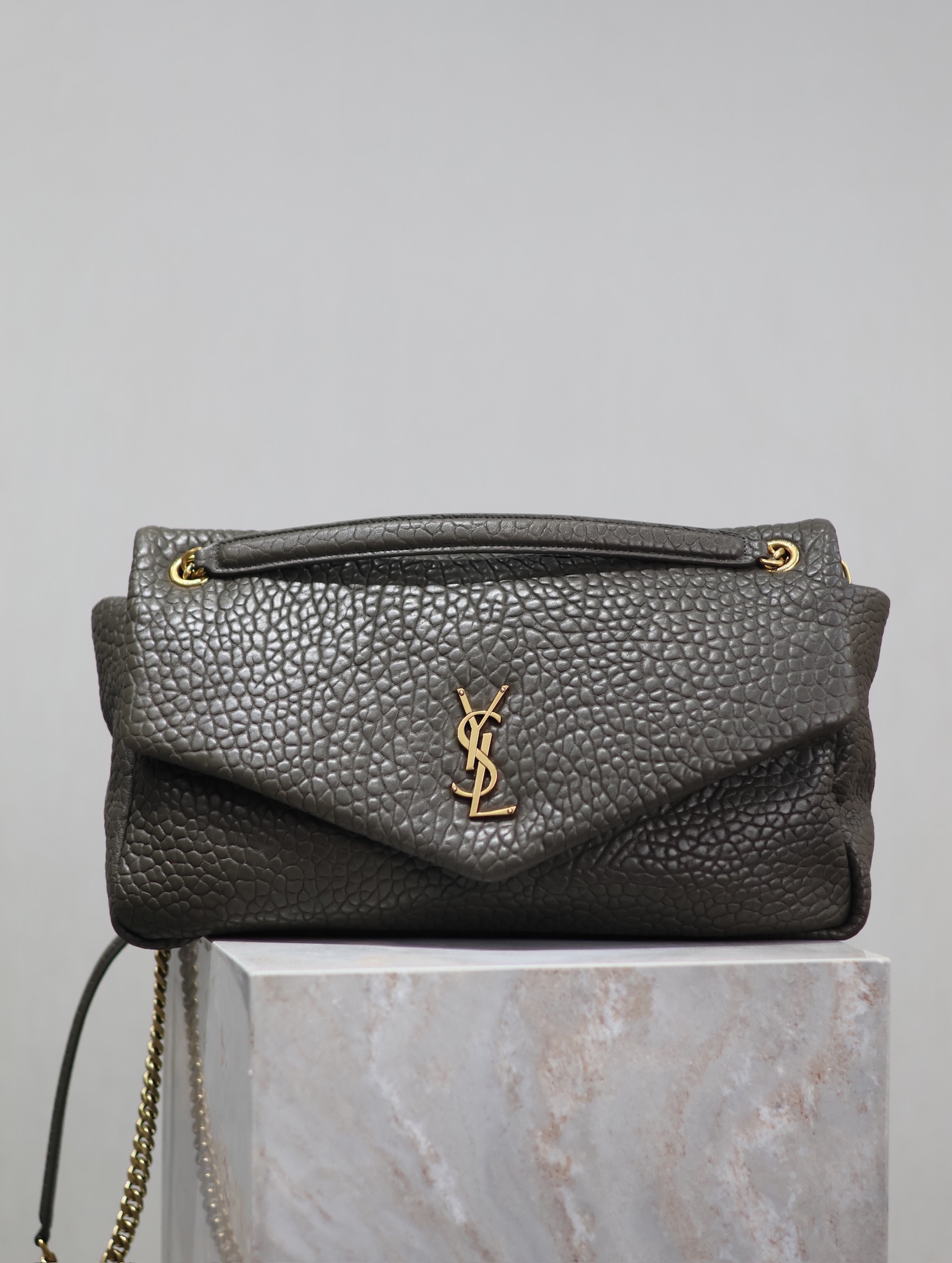 TOP Yves Saint Laurent YSL Calypso Bag 35.5×21×9cm - 2 Color&GHW