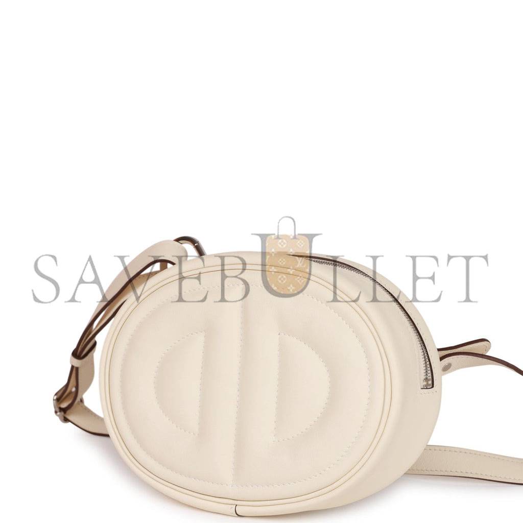 HERMES IN-THE-LOOP BELT BAG SWIFT PALLADIUM HARDWARE H079223CKBR (19*13*4cm)