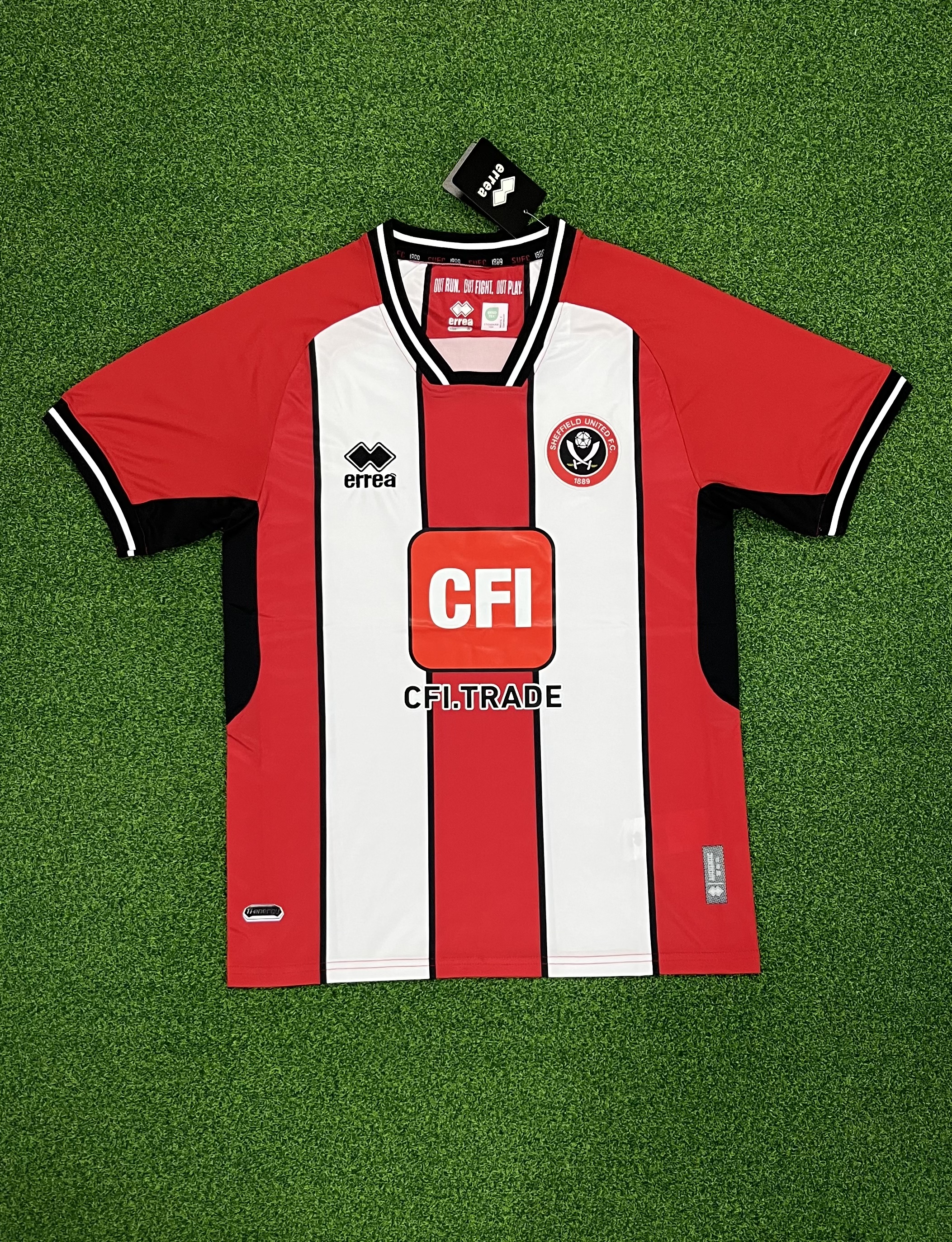 2425 Sheffield United Home jersey.Player embroidery version