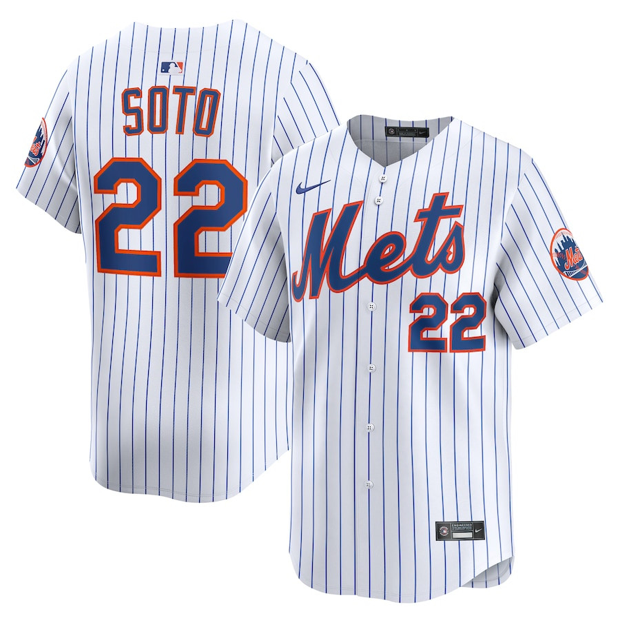 New York Mets Juan Soto Royal Player Jersey - white