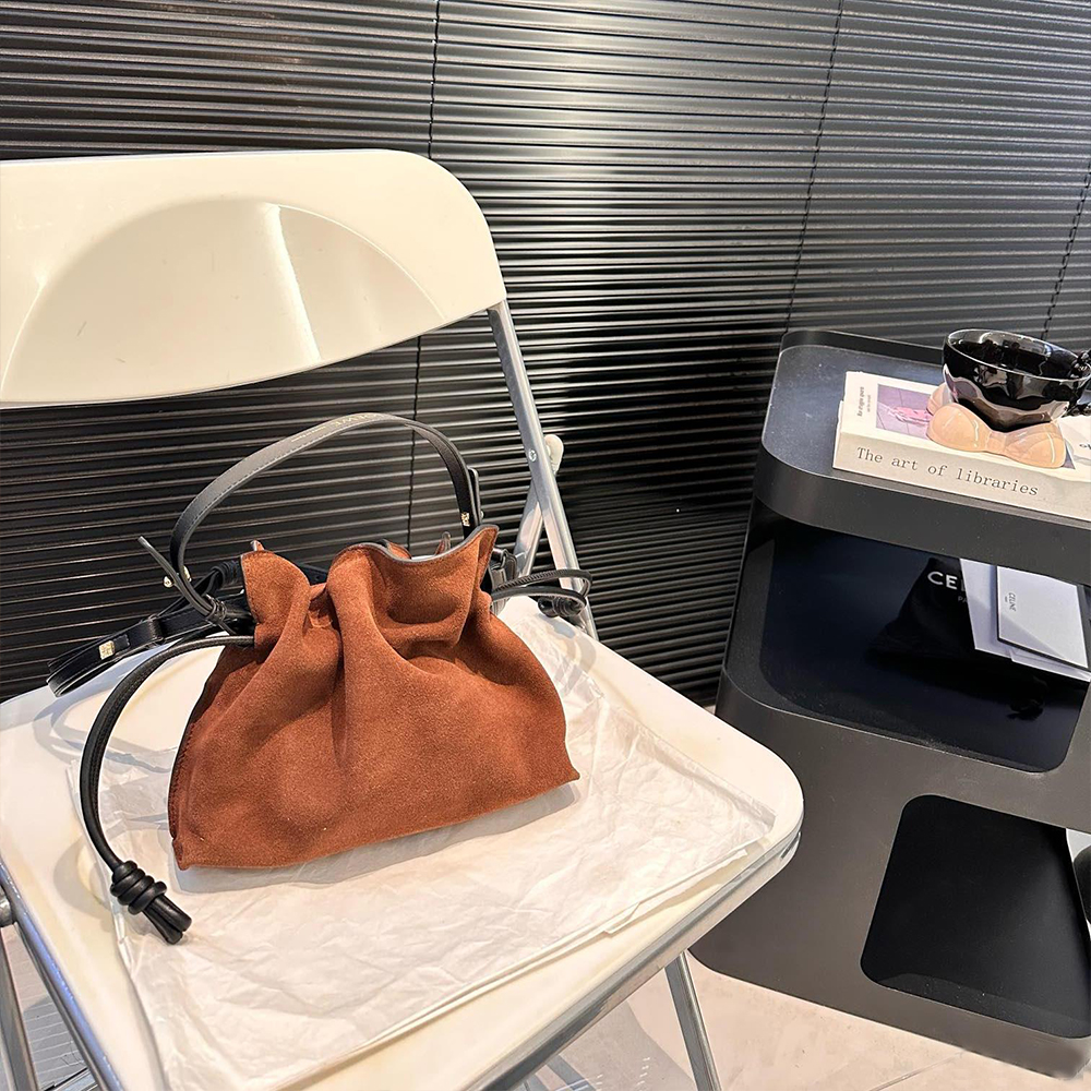 LOEWE Suede Anagram handbag (Replica)